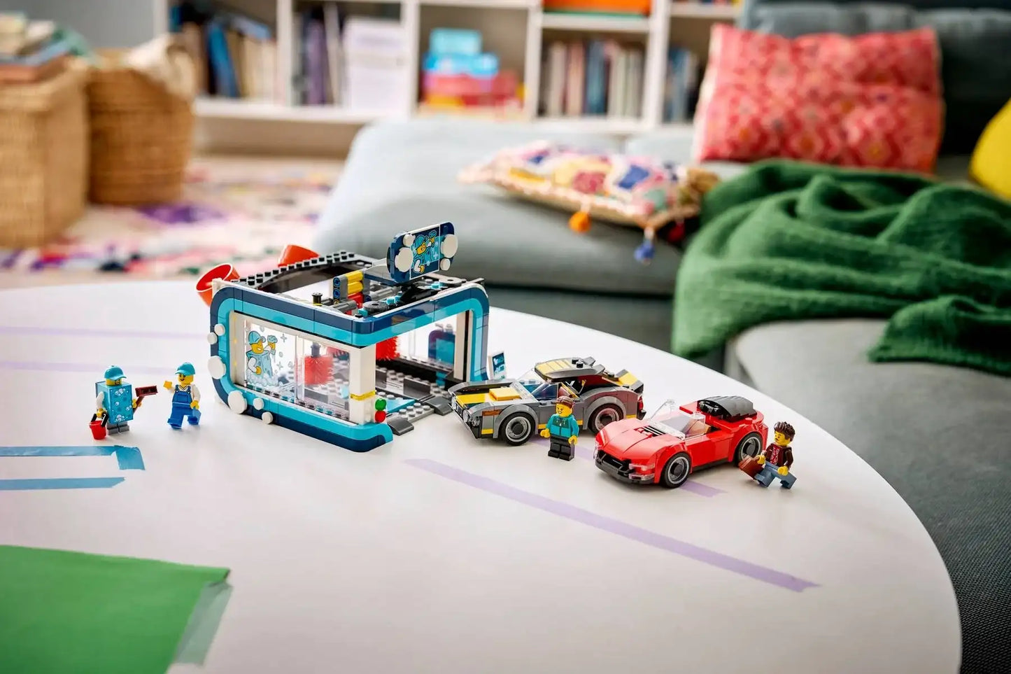 LEGO City 60497 Drive-Through Car Wash 隧道式洗車場 香港行貨價 $349