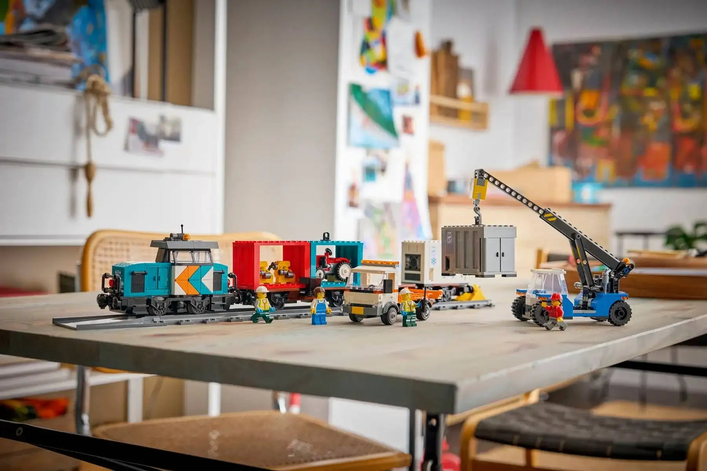 LEGO City 60509 Harbor Freight Train with Crane & Truck 港口貨物列車和起重機與貨車 香港行貨價 $585