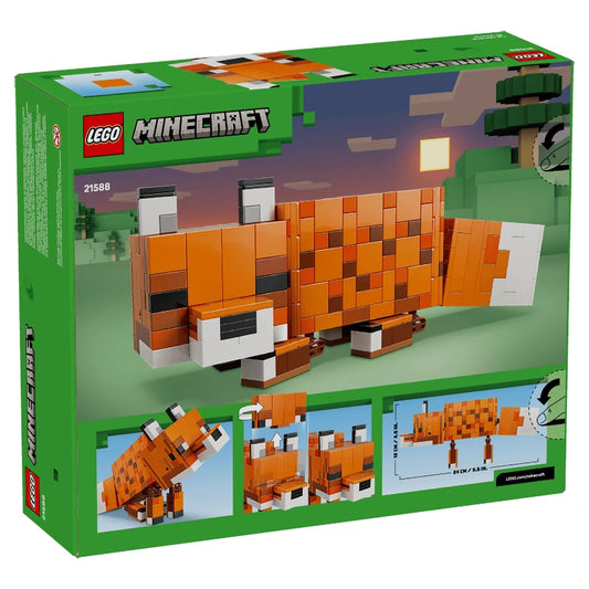 LEGO Minecraft 21588 The Fox 狐狸 香港價錢 $280