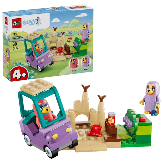 LEGO Bluey 11216 Grannies with Bingo and Bluey 賓果、布麗和老太太 香港價錢 $110