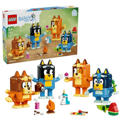 LEGO Bluey 11217 Brick-Built Bluey Family 積木版布麗一家 香港價錢 $435