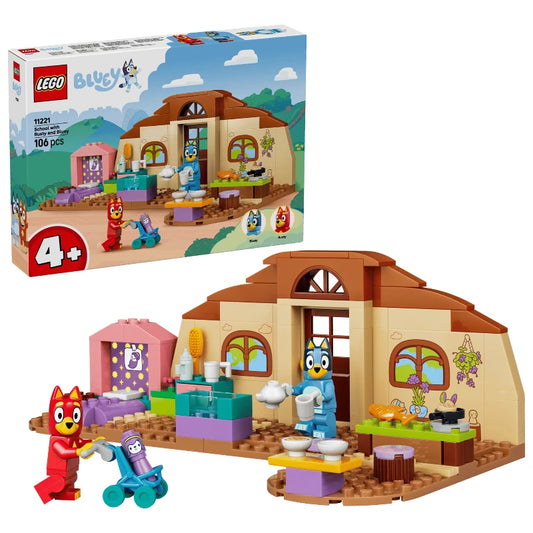 LEGO Bluey 11221 School with Rusty and Bluey 小迪與布麗上學趣 香港價錢 $165