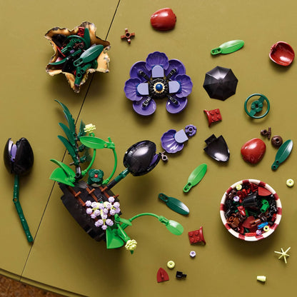 LEGO Botanicals 11513 Dark Flower Arrangement 暗黑插花擺飾 香港行貨價 $375