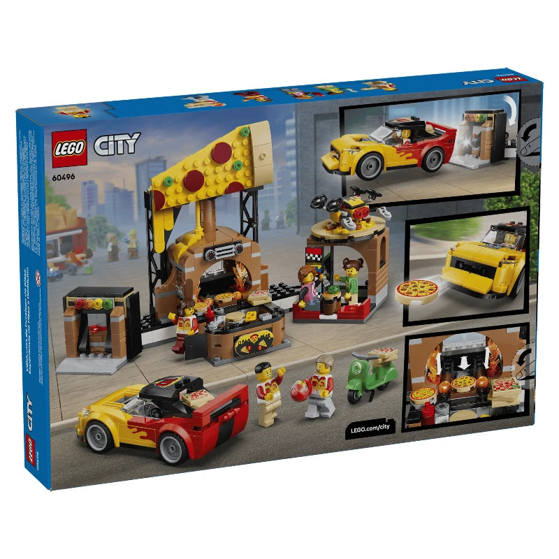 LEGO City 60496 Pizza Delivery Experience with Vehicles Pizza 外賣體驗交通工具套裝 香港行貨價 $319
