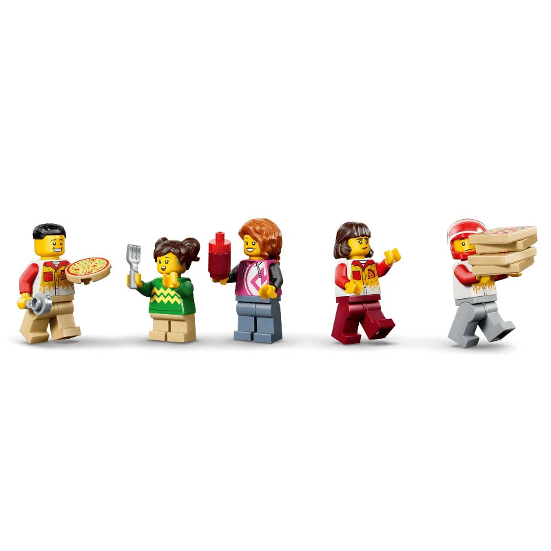 LEGO City 60496 Pizza Delivery Experience with Vehicles Pizza 外賣體驗交通工具套裝 香港行貨價 $319