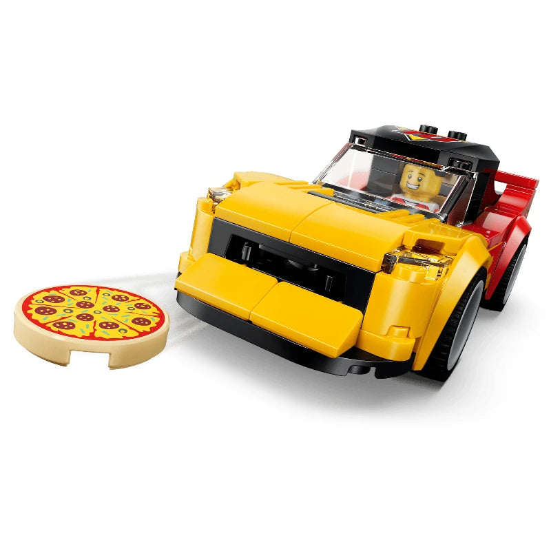 LEGO City 60496 Pizza Delivery Experience with Vehicles Pizza 外賣體驗交通工具套裝 香港行貨價 $319