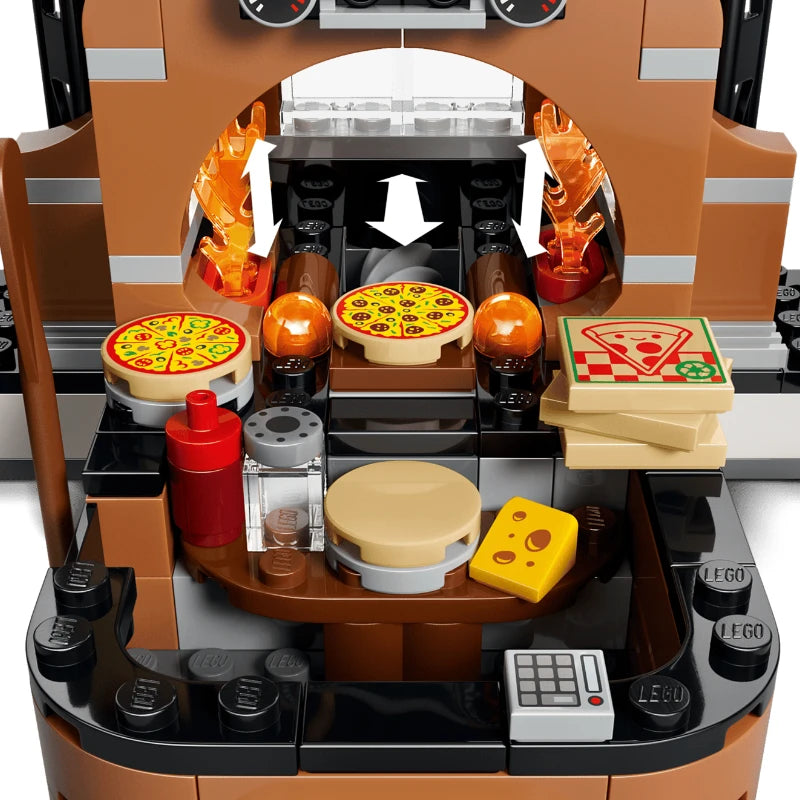 LEGO City 60496 Pizza Delivery Experience with Vehicles Pizza 外賣體驗交通工具套裝 香港行貨價 $319