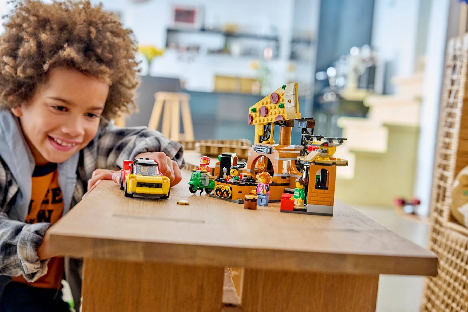 LEGO City 60496 Pizza Delivery Experience with Vehicles Pizza 外賣體驗交通工具套裝 香港行貨價 $319