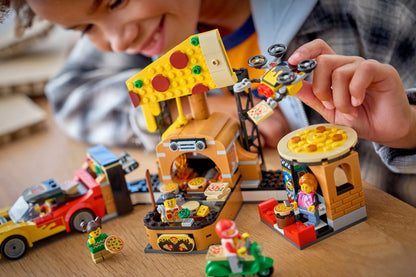 LEGO City 60496 Pizza Delivery Experience with Vehicles Pizza 外賣體驗交通工具套裝 香港行貨價 $319