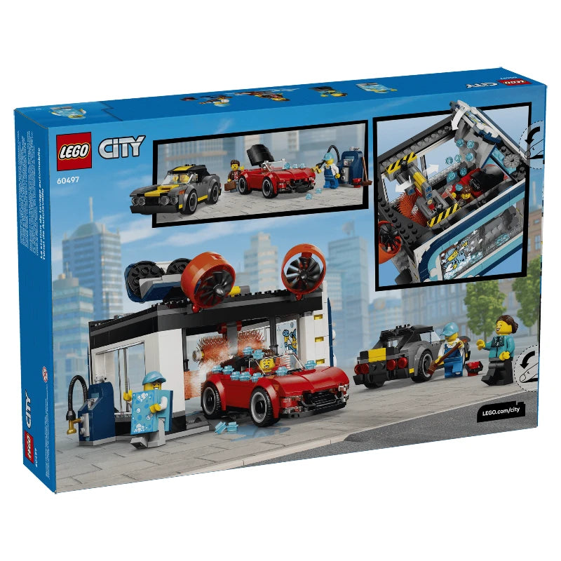 LEGO City 60497 Drive-Through Car Wash 隧道式洗車場 香港行貨價 $349