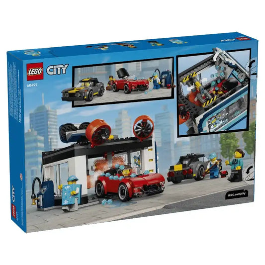 LEGO City 60497 Drive-Through Car Wash 隧道式洗車場 香港行貨價 $349