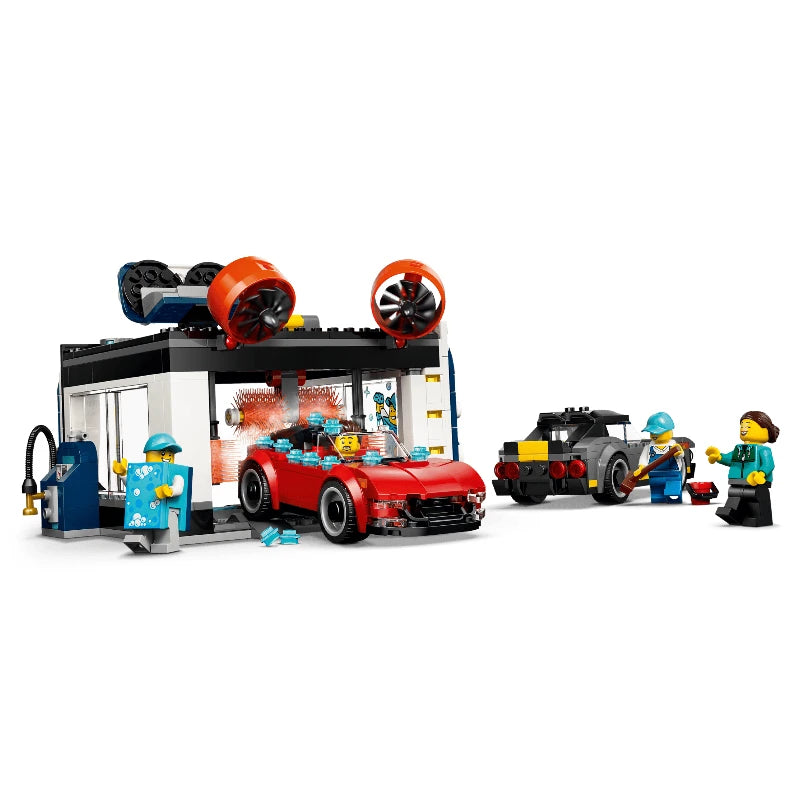LEGO City 60497 Drive-Through Car Wash 隧道式洗車場 香港行貨價 $349