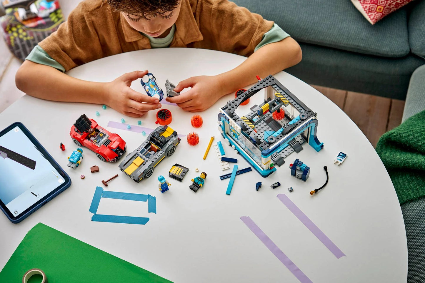 LEGO City 60497 Drive-Through Car Wash 隧道式洗車場 香港行貨價 $349