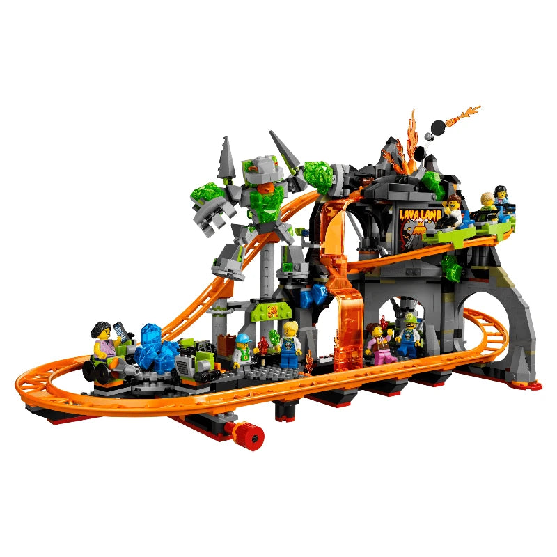 LEGO City 60501 Lava Land Roller Coaster Park 熔岩國度雲霄飛車樂園 香港行貨價 $585