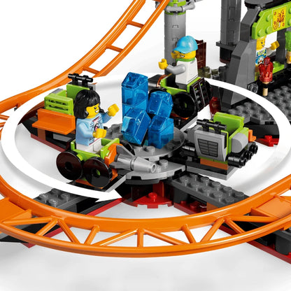 LEGO City 60501 Lava Land Roller Coaster Park 熔岩國度雲霄飛車樂園 香港行貨價 $585