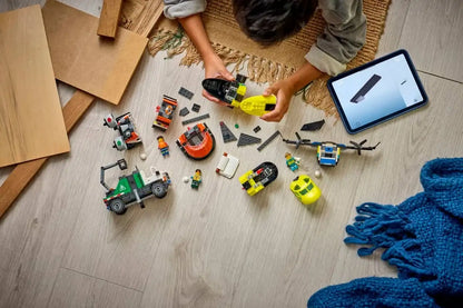 LEGO City 60505 Airplane, Service Truck &amp; Hovercraft Remix 飛機、工程車和氣墊船混搭套裝 香港價錢 $420