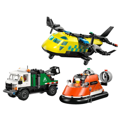 LEGO City 60505 Airplane, Service Truck &amp; Hovercraft Remix 飛機、工程車和氣墊船混搭套裝 香港價錢 $420