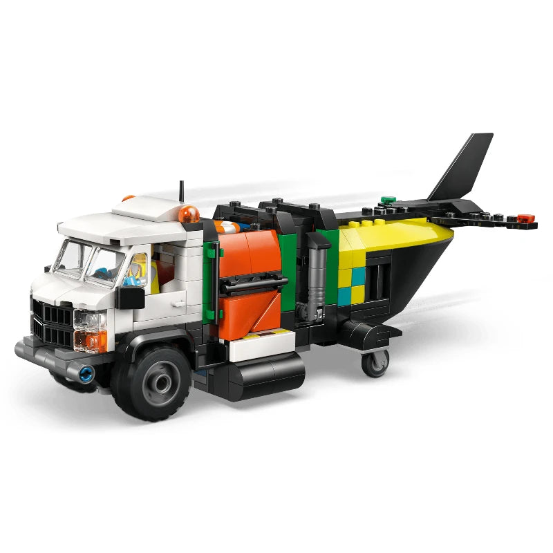 LEGO City 60505 Airplane, Service Truck &amp; Hovercraft Remix 飛機、工程車和氣墊船混搭套裝 香港價錢 $420