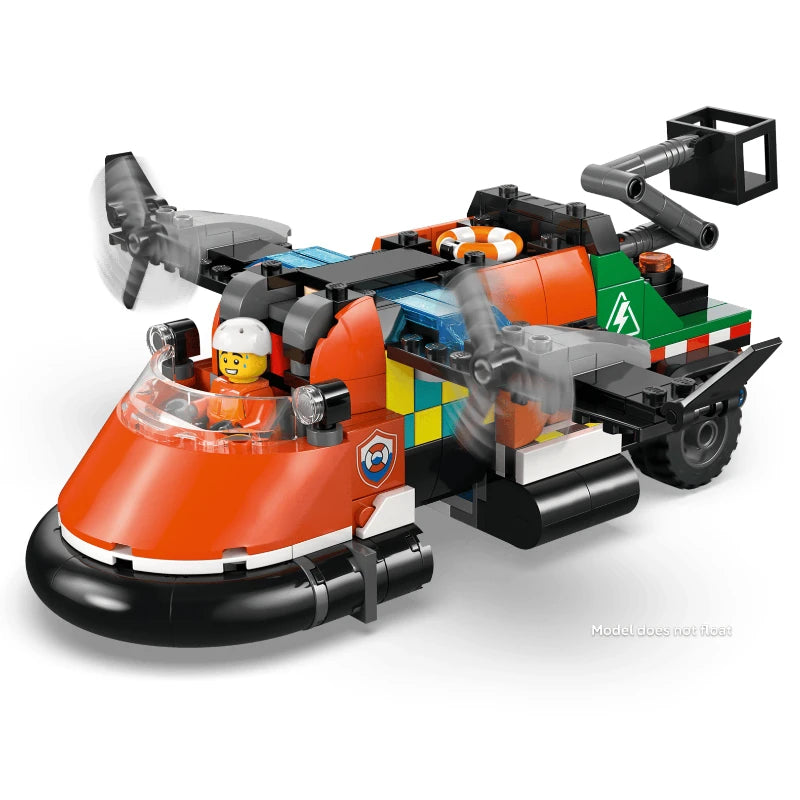 LEGO City 60505 Airplane, Service Truck &amp; Hovercraft Remix 飛機、工程車和氣墊船混搭套裝 香港價錢 $420