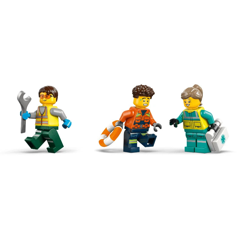 LEGO City 60505 Airplane, Service Truck &amp; Hovercraft Remix 飛機、工程車和氣墊船混搭套裝 香港價錢 $420