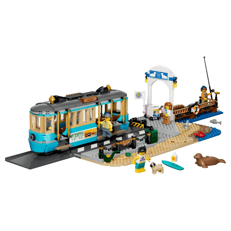 LEGO City 60506 Classic Beach Streetcar 經典海灘路面電車 香港行貨價 $419
