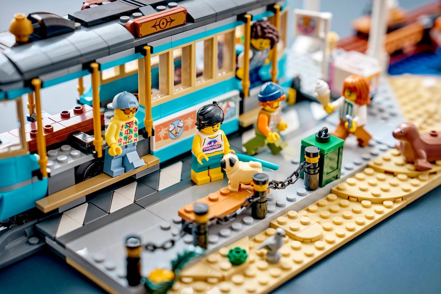 LEGO City 60506 Classic Beach Streetcar 經典海灘路面電車 香港行貨價 $419