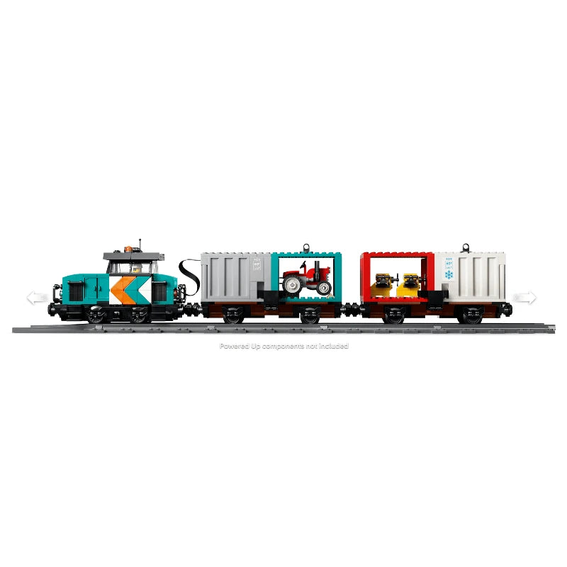 LEGO City 60509 Harbor Freight Train with Crane & Truck 港口貨物列車和起重機與貨車 香港行貨價 $585