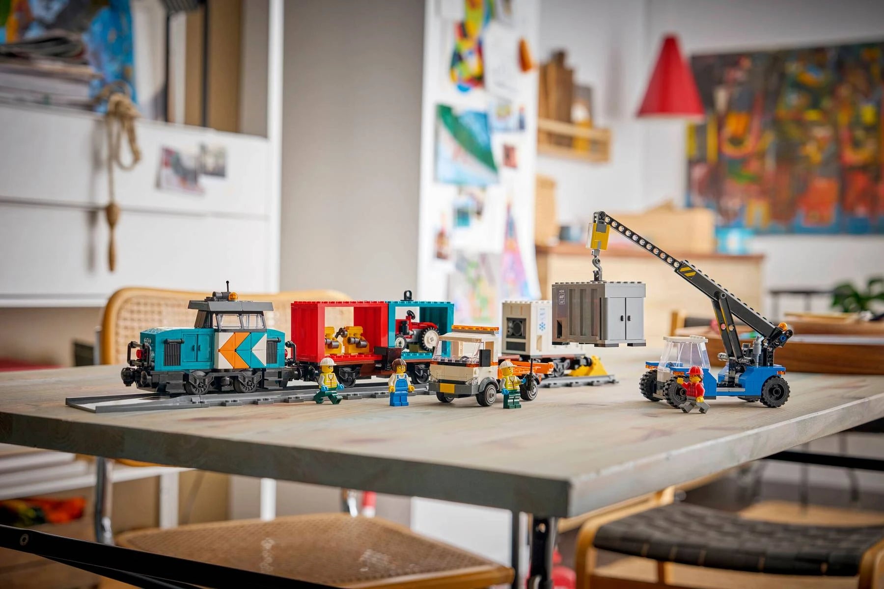 LEGO City 60509 Harbor Freight Train with Crane & Truck 港口貨物列車和起重機與貨車 香港行貨價 $585