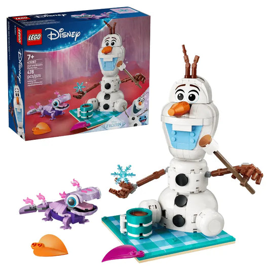 LEGO Disney 43287 Olaf and Bruni’s Picnic Fun 雪寶和布魯尼的歡樂野餐 香港價錢 $310