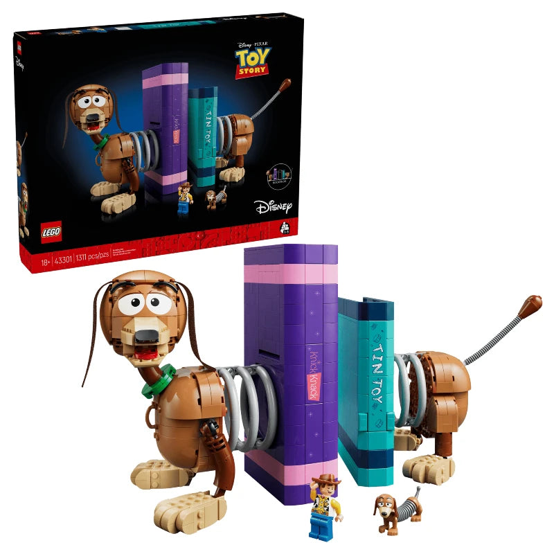 LEGO Disney 43301 Toy Story Slinky Dog Bookends 反斗奇兵彈弓狗書擋 香港價錢 $900