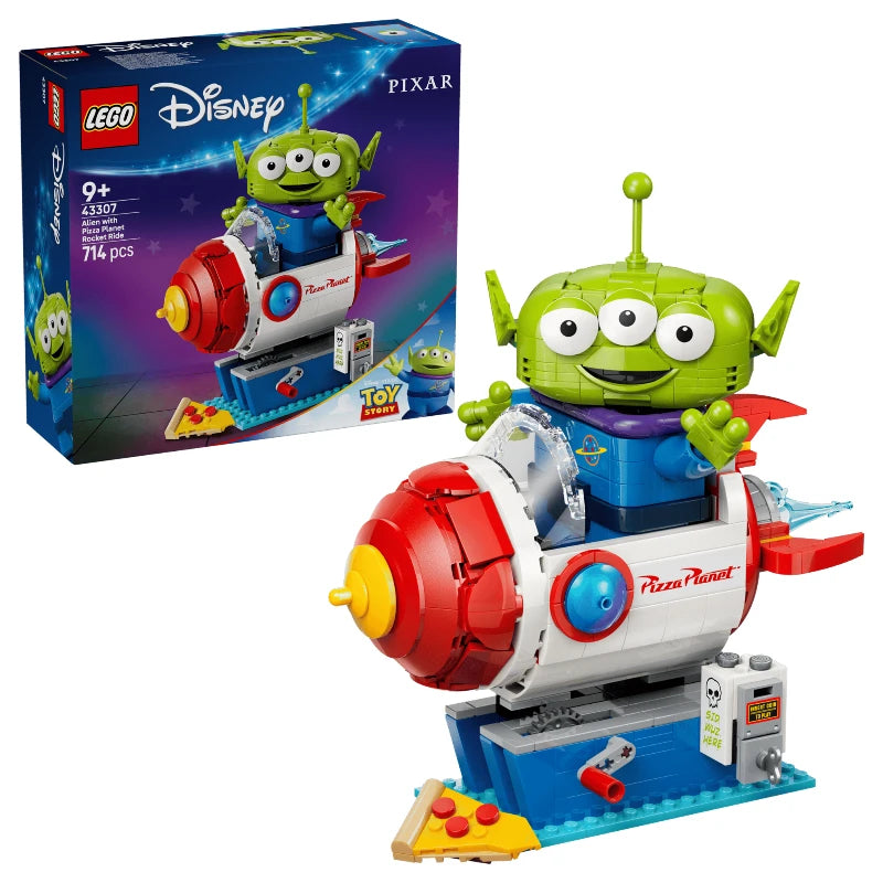 LEGO Disney 43307 Alien with Pizza Planet Rocket Ride 三眼怪和披薩星球火箭 香港價錢 $420
