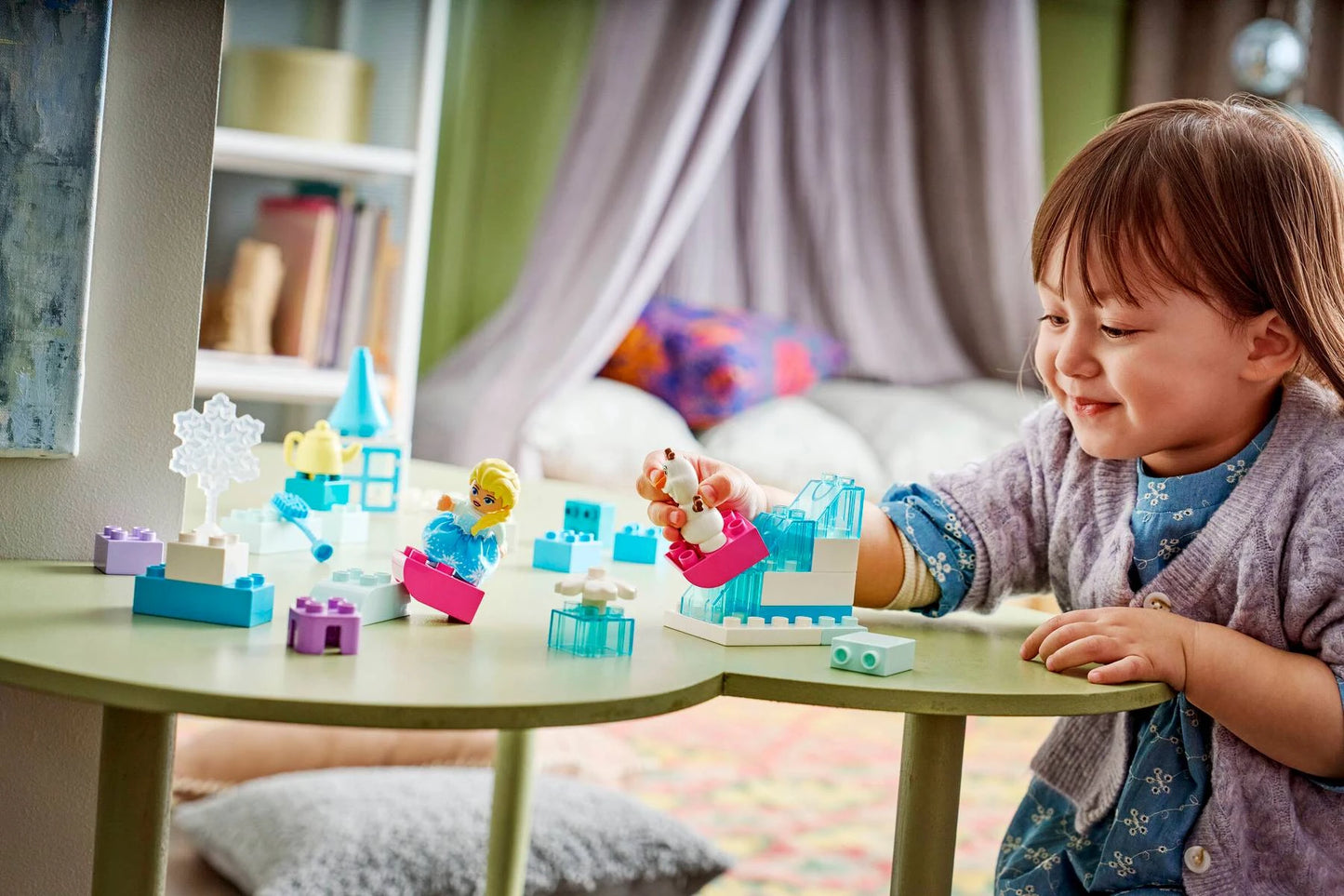 LEGO Duplo 10462 Frozen Creative Box with Elsa and Olaf 艾莎和雪寶的冰雪奇緣創意百寶盒 香港價錢 $139