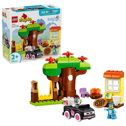 LEGO Duplo 10469 Pizza Girls with Muffin and Bluey 曼曼、布麗玩遊戲：披薩女孩 香港價錢 $265