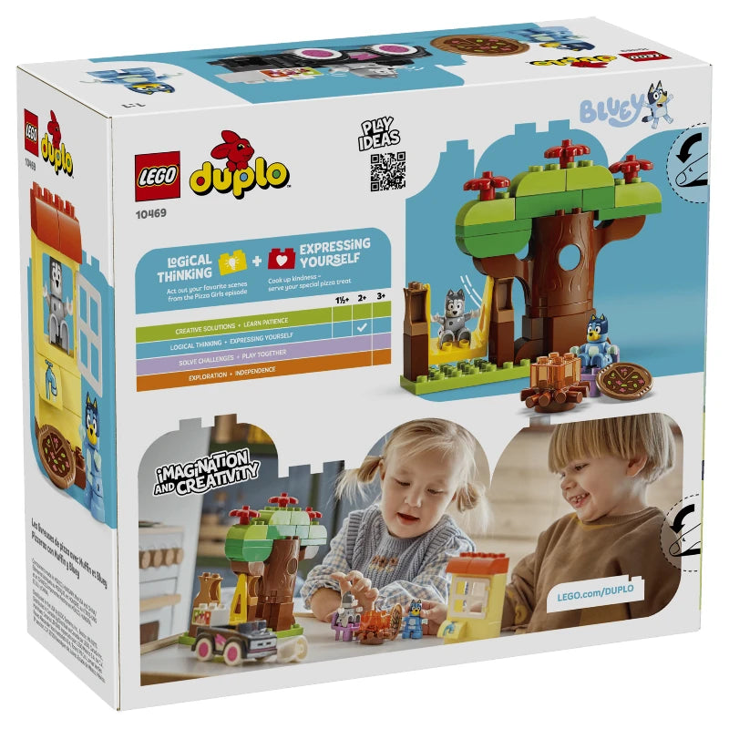 LEGO Duplo 10469 Pizza Girls with Muffin and Bluey 曼曼、布麗玩遊戲：披薩女孩 香港價錢 $265