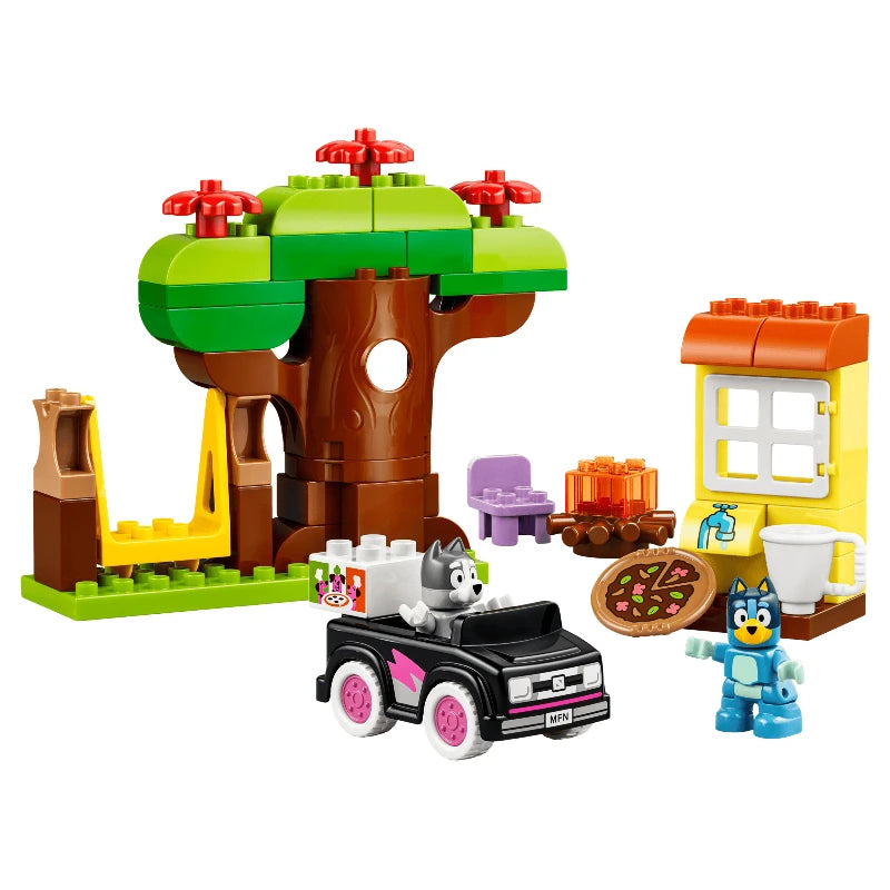 LEGO Duplo 10469 Pizza Girls with Muffin and Bluey 曼曼、布麗玩遊戲：披薩女孩 香港價錢 $265
