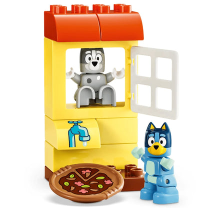 LEGO Duplo 10469 Pizza Girls with Muffin and Bluey 曼曼、布麗玩遊戲：披薩女孩 香港價錢 $265