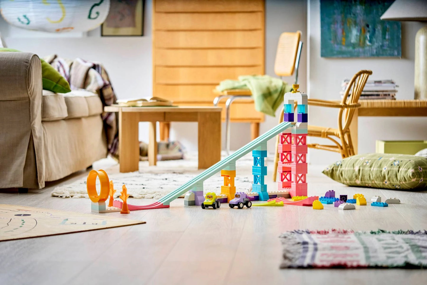 LEGO Duplo 10478 3 in 1 Creative Ramps with Vehicles 3 合 1 創意坡道與汽車套裝 香港行貨價 $435