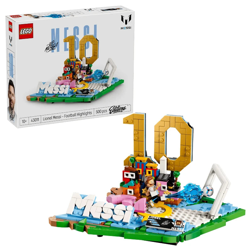LEGO Editions 43011 Lionel Messi – Football Highlights 美斯 足壇焦點 香港價錢 $199