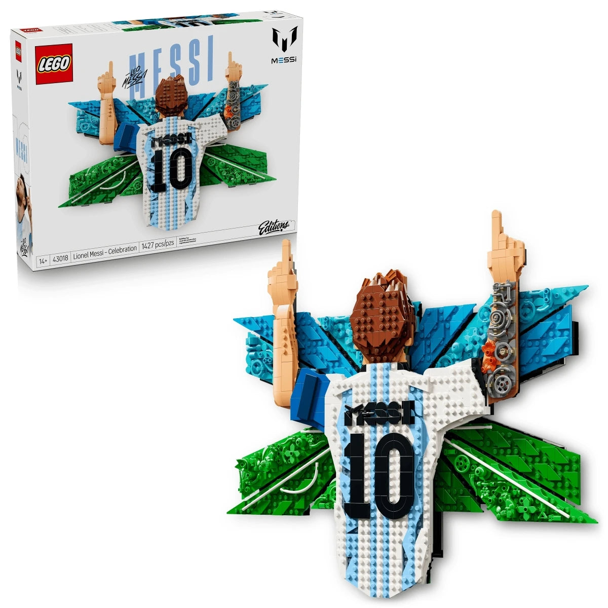 LEGO Editions 43018 Lionel Messi – Celebration 美斯 慶祝時刻 香港行貨價 $1099