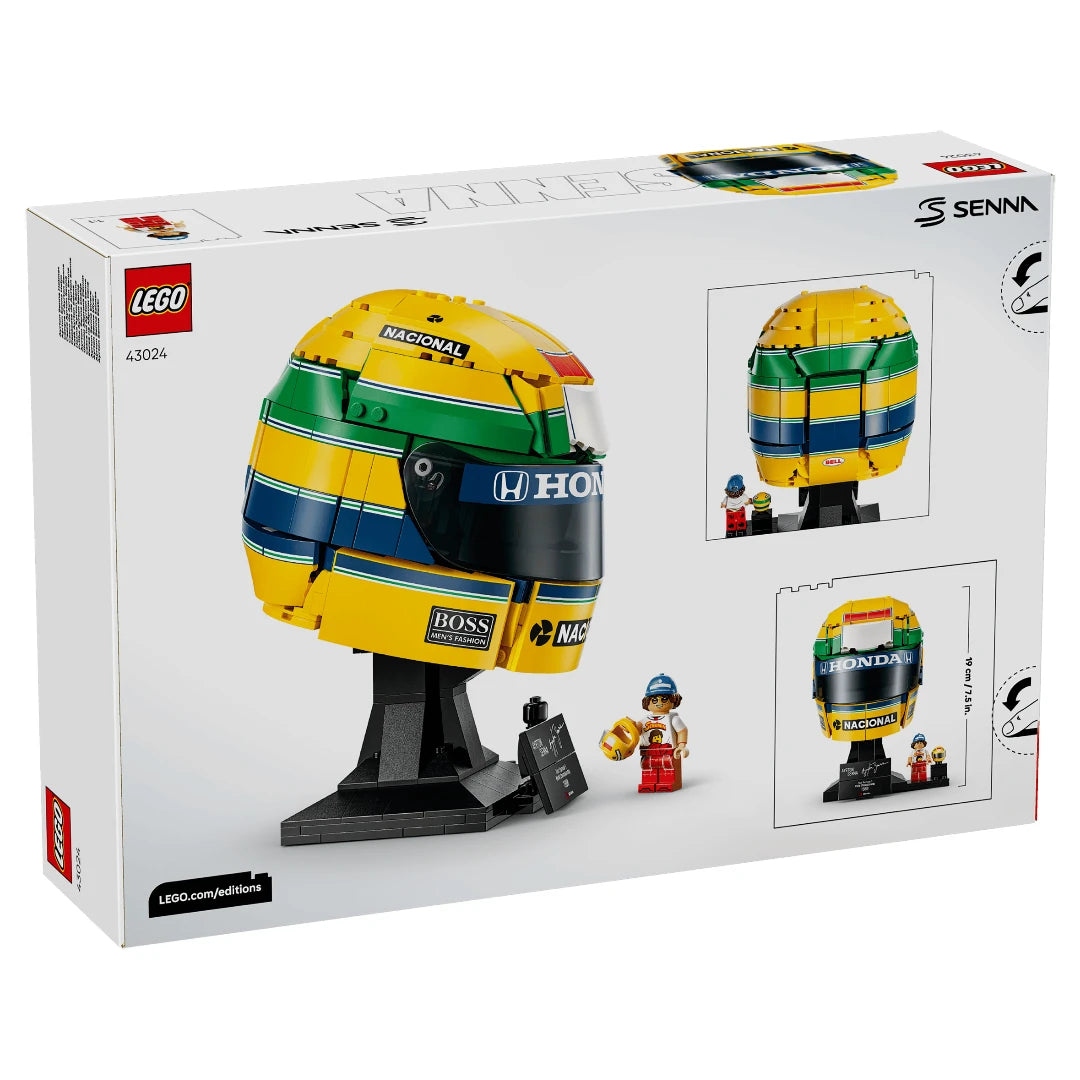 LEGO Editions 43024 Ayrton Senna Helmet 冼拿頭盔 香港行貨價 $635