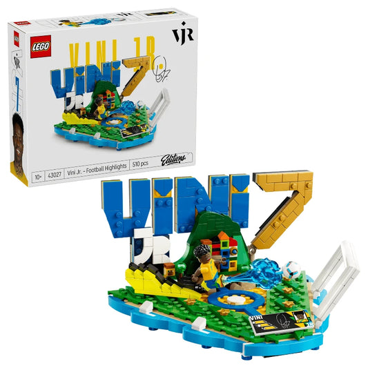 LEGO Editions 43027 Vini Jr. Football Highlights 雲尼素斯 足壇焦點 香港價錢 $199