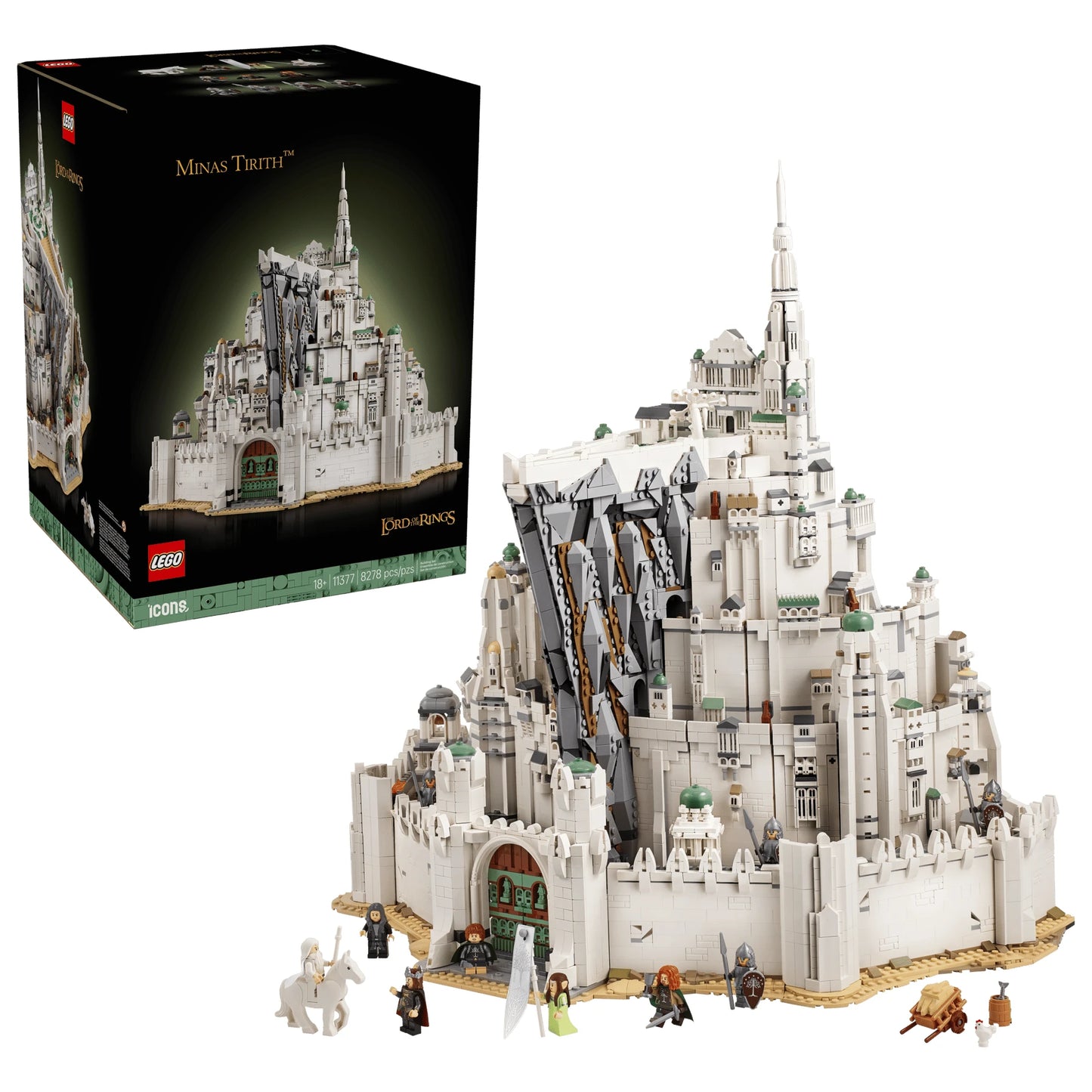 LEGO Icons 11377 The Lord of the Rings： Minas Tirith™ 米那斯提力斯 香港行貨價 $3949