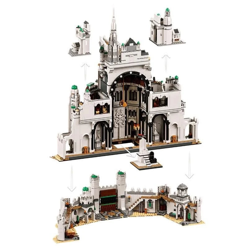 LEGO Icons 11377 The Lord of the Rings： Minas Tirith™ 米那斯提力斯 香港行貨價 $3949