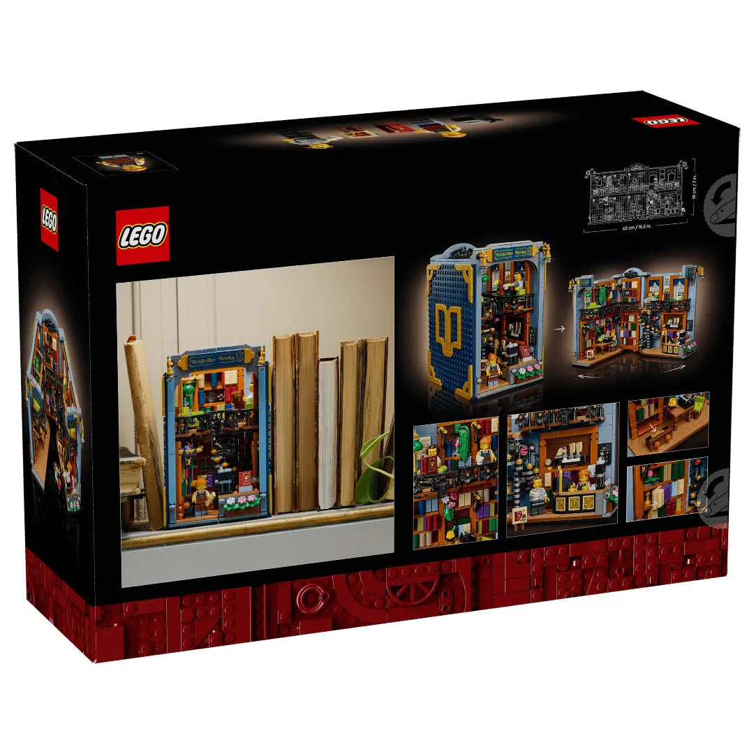 LEGO Icons 11379 Bookshop：Book Nook 書店：書擋擺飾 香港行貨價 $799