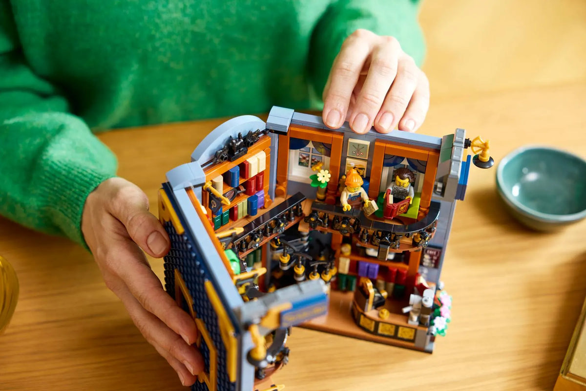 LEGO Icons 11379 Bookshop：Book Nook 書店：書擋擺飾 香港行貨價 $799