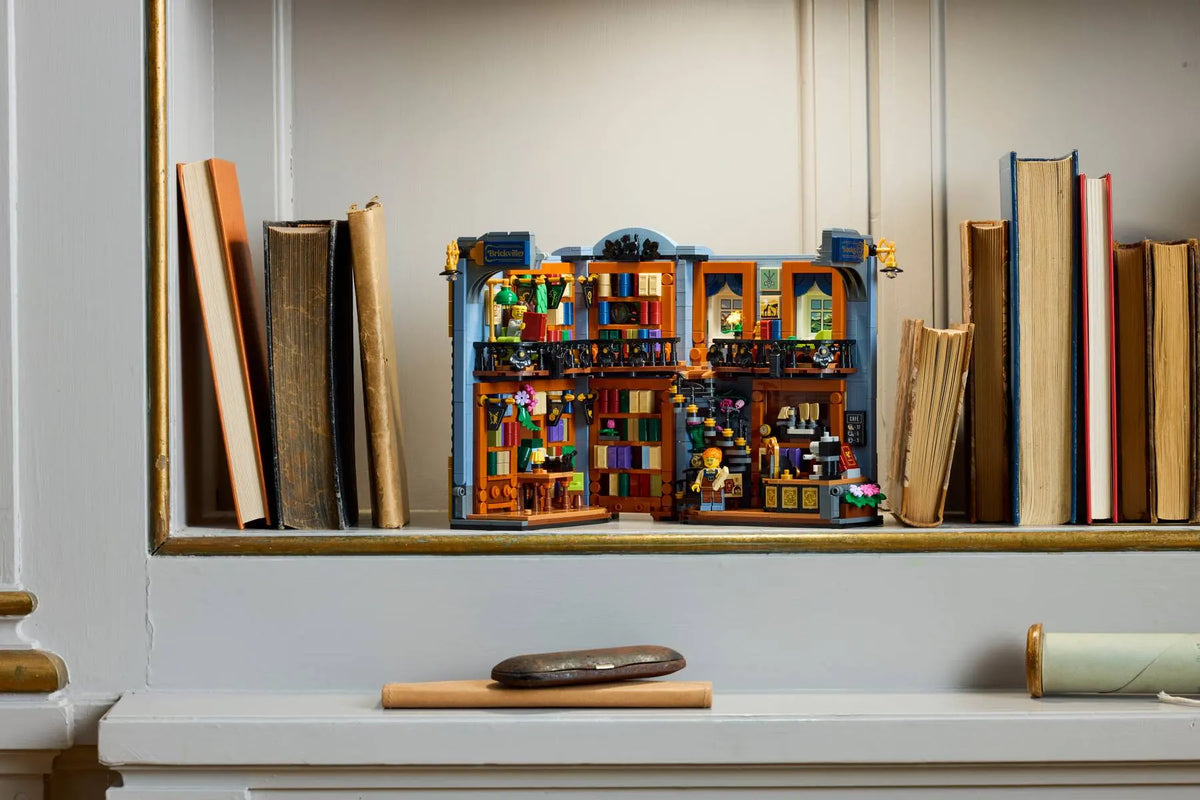 LEGO Icons 11379 Bookshop：Book Nook 書店：書擋擺飾 香港行貨價 $799