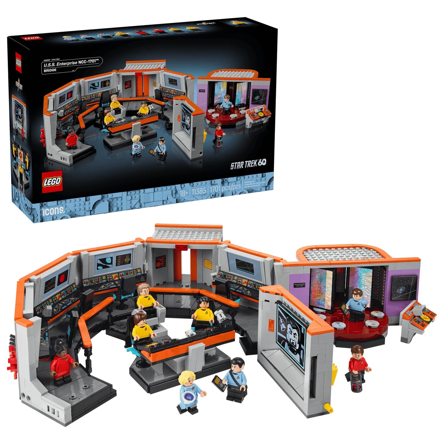 LEGO Icons 11385 Star Trek：U.S.S. Enterprise NCC-1701™ Bridge 星空奇遇記：企業號艦橋 香港行貨價 $1325