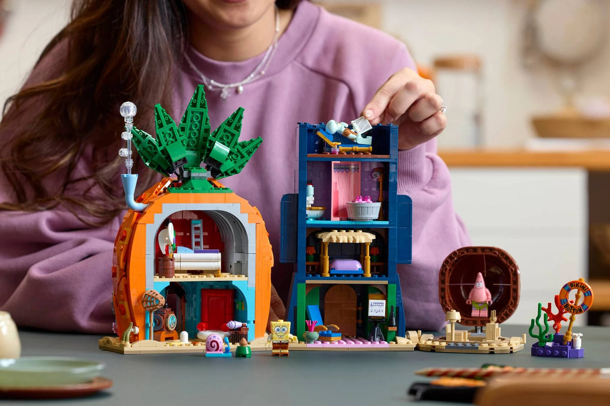 LEGO Icons 11386 SpongeBob SquarePants：Bikini Bottom 海綿寶寶：比奇堡 香港行貨價 $1499