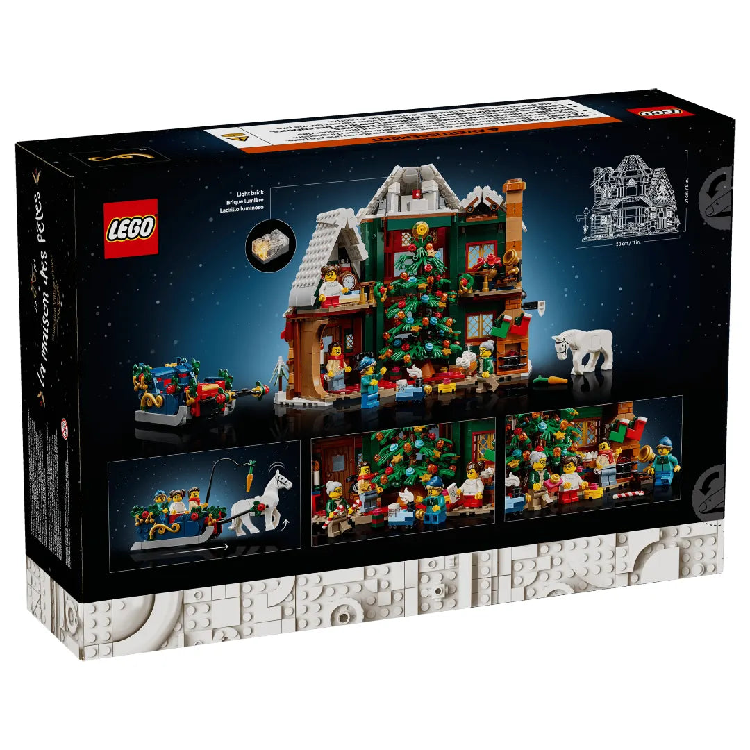 LEGO Icons 11387 Holidy House 佳節小屋 香港行貨價 $815
