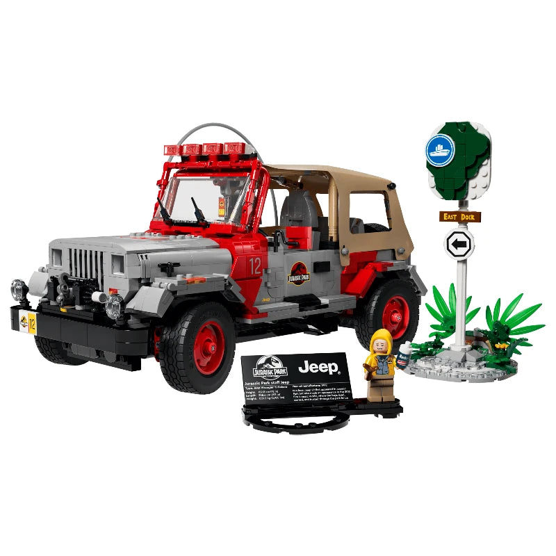 LEGO Jurassic World 77984 Jurassic Park Jeep® Wrangler 侏羅紀公園吉普車 香港價錢 $1375